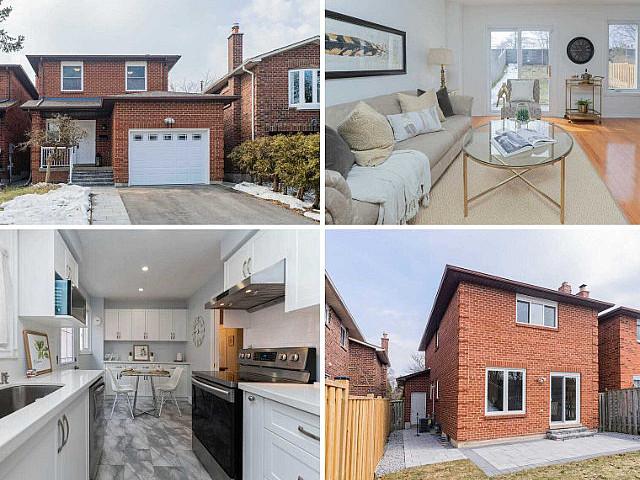 ✨absolutely Stunning 4 Bedroom 3 Bathroom Home W/finished Bsmt!