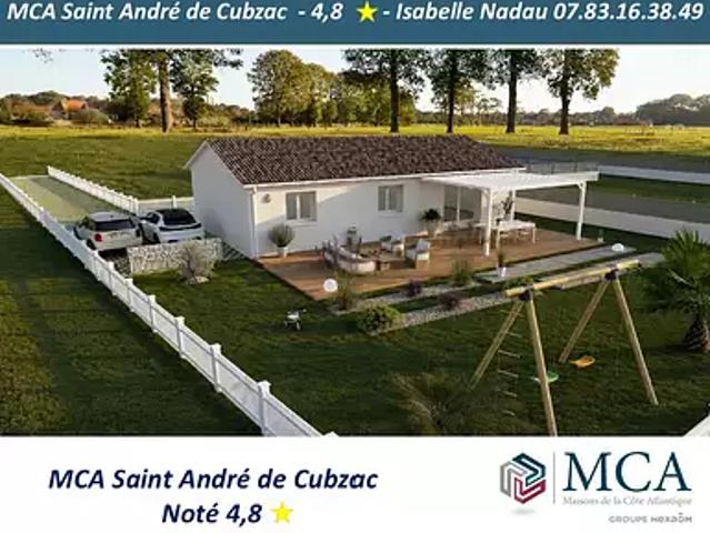 Abzac 33230 Programme neuf maison neuf à vendre 4 pièces