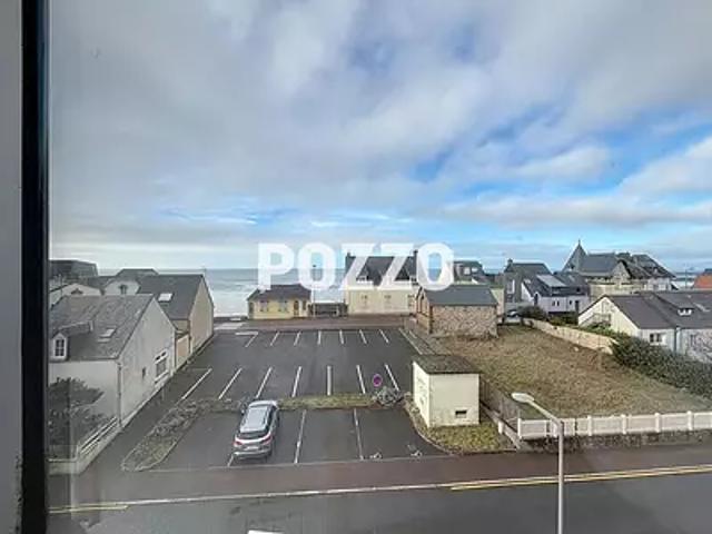 Agon Coutainville 50230 Achat / Vente appartement 1 pièce t1 au dernier étage cave