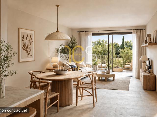 Agay La Citadelle Appartement T3 de 74,6 m2 avec balcon de 13 m2 plages à pied