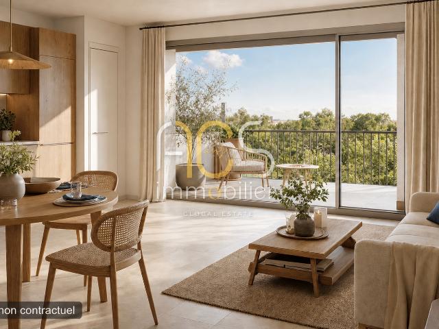 Agay La Citadelle Appartement T2 de 52,1 m2 avec balcon de 14 m2 plages à pied