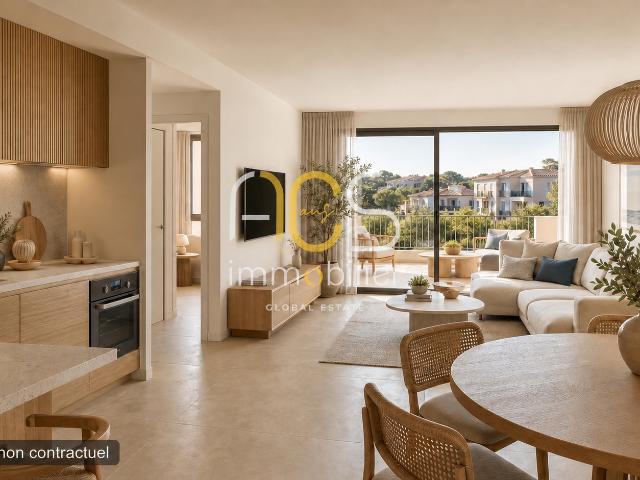 Agay La Citadelle Appartement T4 de 77,9 m2 avec balcon de 13 m2 plages à pied