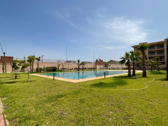 Agdal – Superbe Appartement Meublé & Rénové avec Vue Piscine