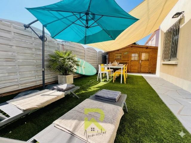 AGDE, MAISON 4 FACES TOTALEMENT RENOVEE