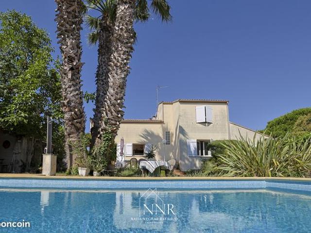Agde Quartier Les Cayrets Maison familiale avec piscine et studio indépendant