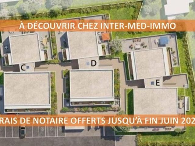 Agde résidence Hémera Appartement T3 – 1er étage avec terrasse et 2 parkings