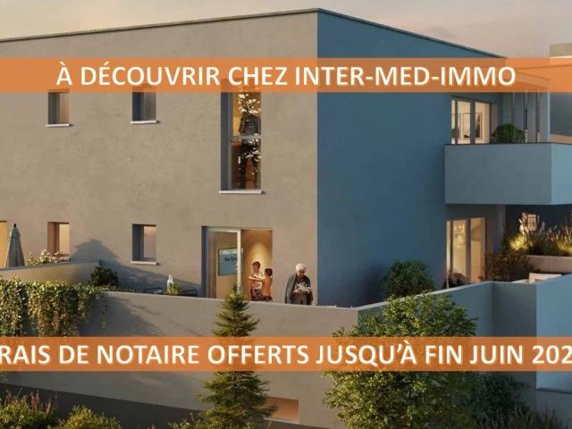 Agde résidence Hémera Appartement T4 – Rez de chaussée avec