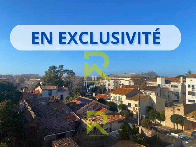Agde Superbe T3 de 59m2 avec terrasses, vue imprenable et. 59m² Agde Cap d'Agde