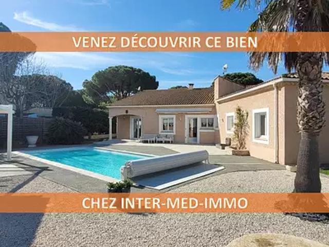 Agde 34300 Achat / Vente maison 5 pièces t5 au dernier étage piscine