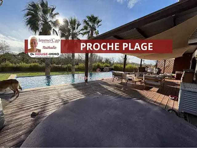 Agde 34300 Achat / Vente maison 7 pièces t7 piscine terrasse