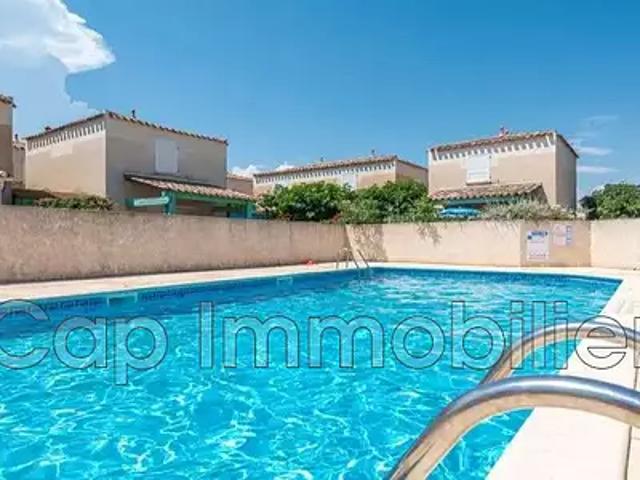 Agde 34300 Achat / Vente maison 3 pièces t3 piscine parking