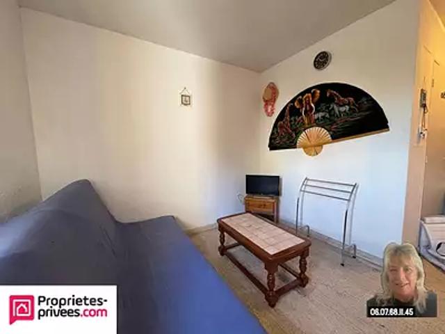 Agde 34300 Achat / Vente appartement 1 pièce t1