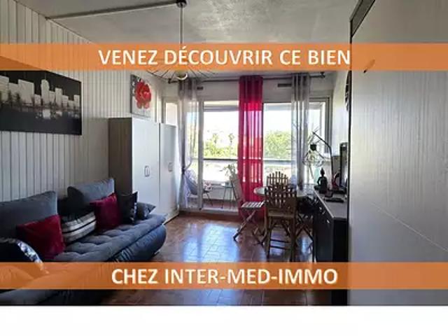 Agde 34300 Achat / Vente appartement 1 pièce t1 terrasse