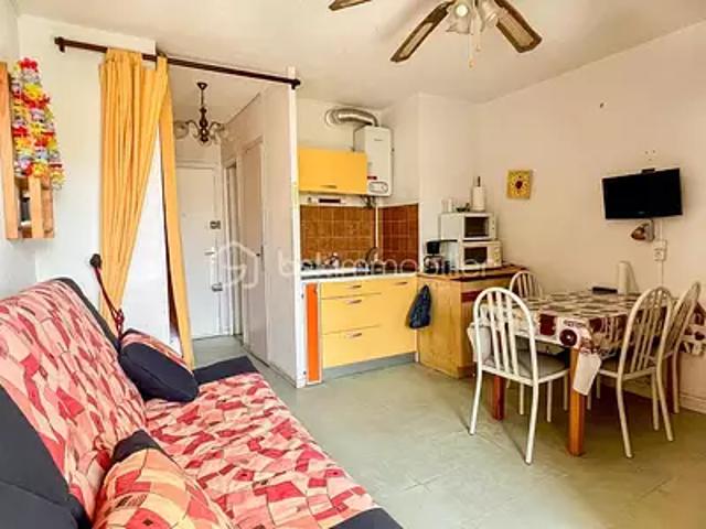 Agde 34300 Achat / Vente appartement 1 pièce t1 terrasse