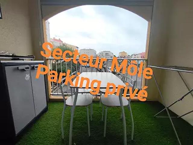 Agde 34300 Achat / Vente appartement 1 pièce t1 terrasse parking
