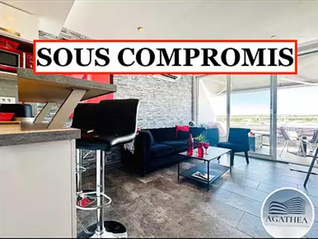 Agde 34300 Achat / Vente appartement 2 pièces t2