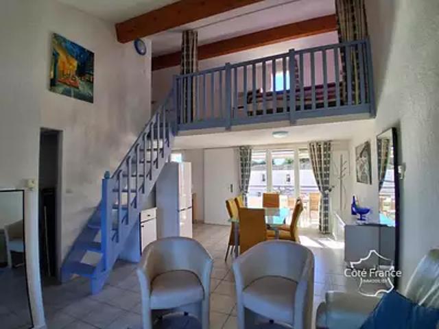 Agde 34300 Achat / Vente appartement 3 pièces t3 au dernier étage balcon