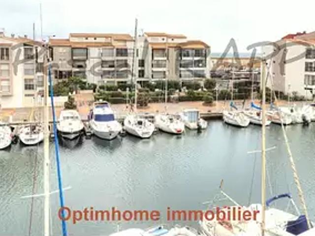 Agde 34300 Achat / Vente appartement 3 pièces t3 au dernier étage terrasse