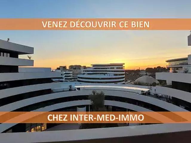 Agde 34300 Achat / Vente appartement 3 pièces t3 au dernier étage terrasse
