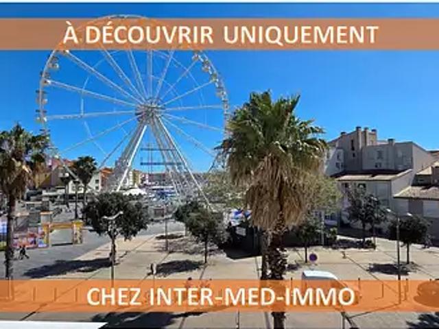Agde 34300 Achat / Vente appartement 3 pièces t3 terrasse