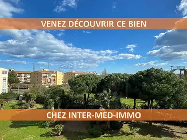 Agde 34300 Achat / Vente appartement 3 pièces t3