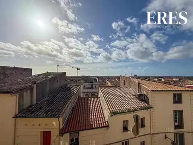 Agde 34300 Achat / Vente appartement 4 pièces t4 au dernier étage piscine