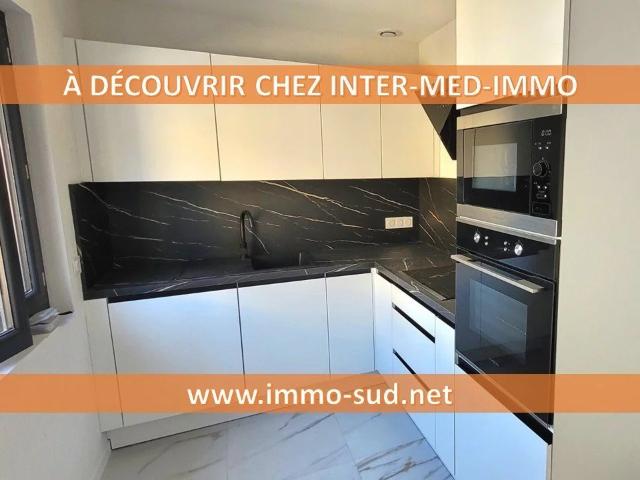 Agde 34300 Appartement de 3 pièces avec Terrasse et Garage proch
