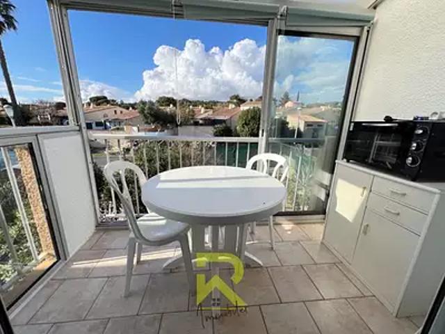 Agde 34300 Location appartement 2 pièces t2 au dernier étage