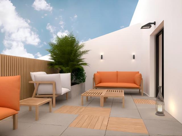 Agréable T4 dernier étage avec grande terrasse proche toutes commodités