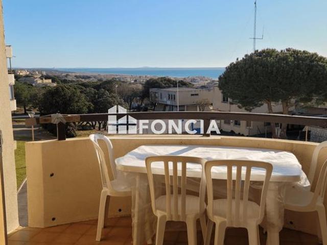 Agréable et lumineux appartement T2 Balcon vue mer et sa place de parking privative