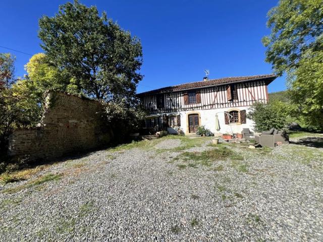 Agréable maison gasconne, cosy et pleine de charme, offrant 2 à 3 chambres et une belle piscine