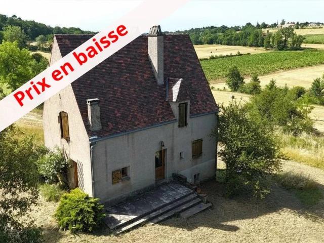Agréable maison familiale avec garage, sur terrain de 2.8 ha. 103m² Floressas