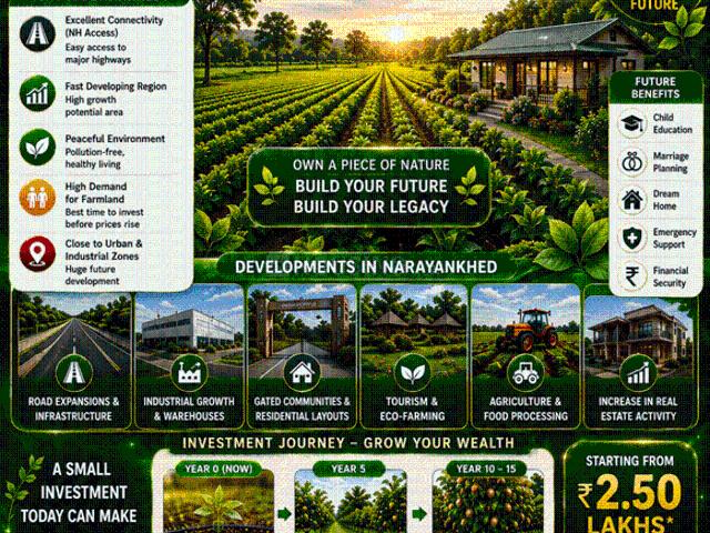 Agricultural Land in Narayankhed for resale Sangareddy. The reference number is 20236744