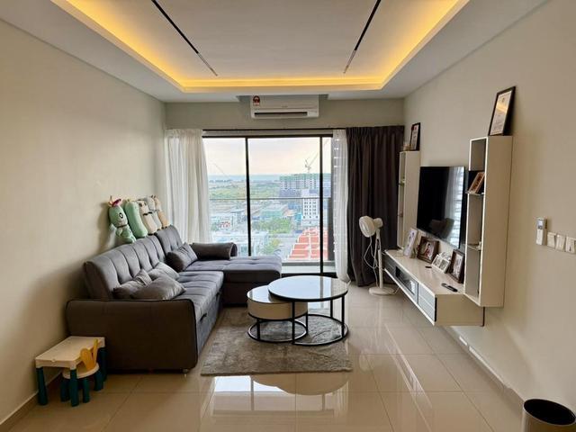 Admiral Residences 3 bedrooms Fully Furnished kota laksamana jaya