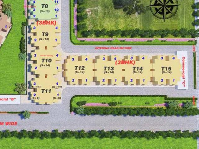 Adore Samriddhi 3 Bedroom 645 Sq. Yd. Apartment in Sector 89 Faridabad Listing ID: #10101