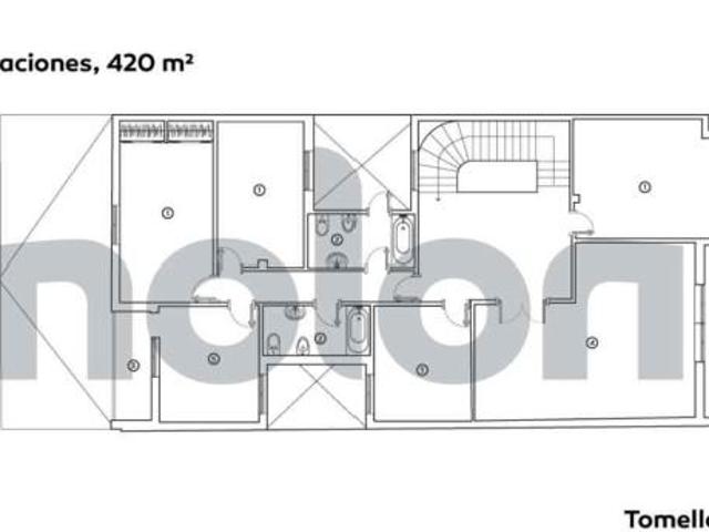 Adosada en venta en Tomelloso, La Mancha