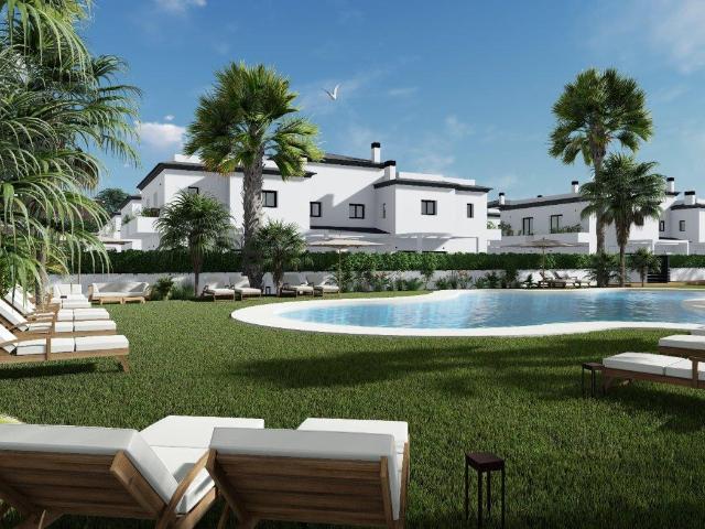 Adosados con 3 dormitorios en Gran Alacant.. Nueva residen. 96m² Alacant