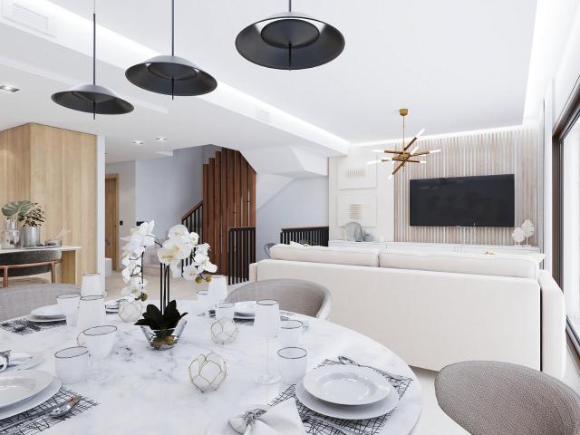 Adosados nuevos en venta en La Cala Golf Resort, Mijas, Cost. 250m² Mijas Costa