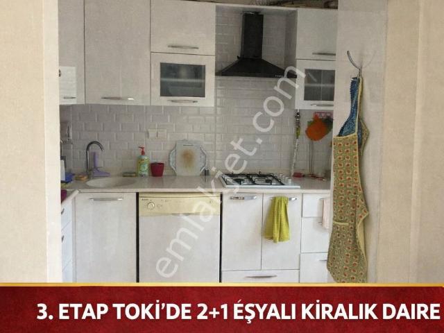 Adalet Gold Group Emlak'tan Kaçırılmayacak Fırsat. 3. Etap Toki'de 2+1 Eşyalı Kiralık Daire