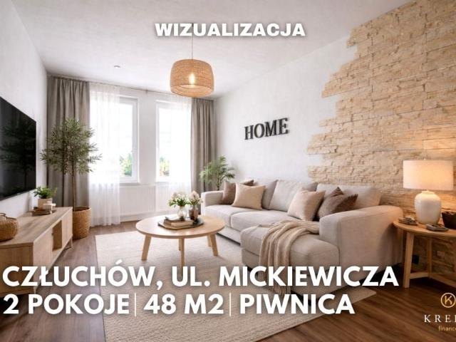 Adama Mickiewicza 48,83 m², Człuchów