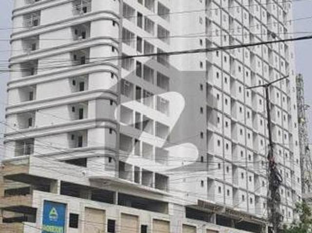 Aero iconic brand new 2 bed dd west open lift car parking boundary wall secure environment nearby lucky one mall gulshan e iqbal town