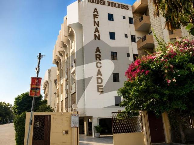 Afnan Arcade Flat For Rent Gulistan e Jauhar Block 15