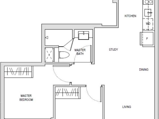 Affinity At Serangoon Condominium For Sale, $1,200,000, 2 Bed 1 Bath 624 sqft $1,923.00 psf