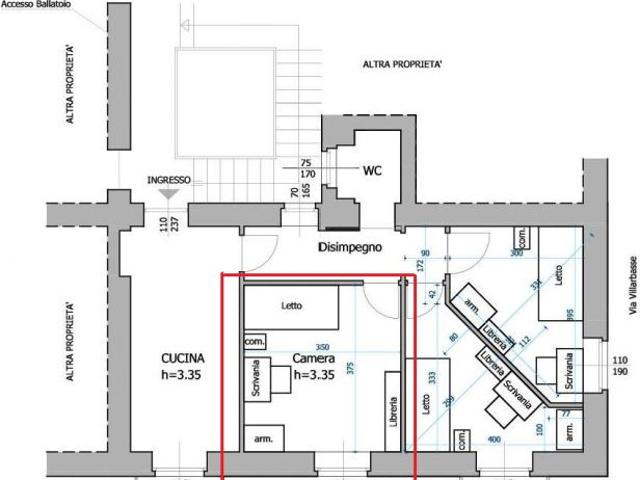 Affittasi camera singola a studenti Politecnico 500 € All Inclusive