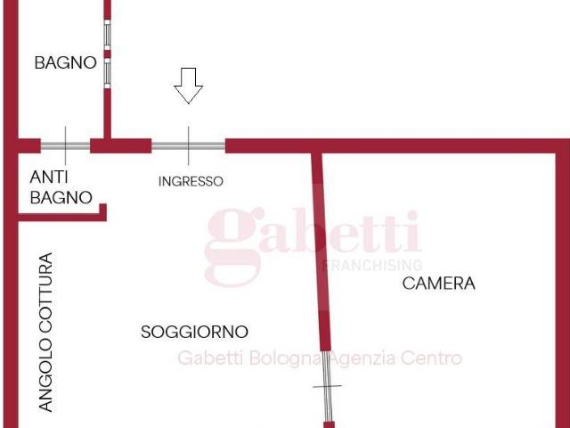 Affittasi appartamento a Bologna via de' Chiari, Santo Stefano
