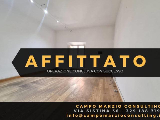 Affittasi Appartamento, Elegante trilocale Via Vittorio Veneto ad.ze Annunci Roma Roma Rif.645401