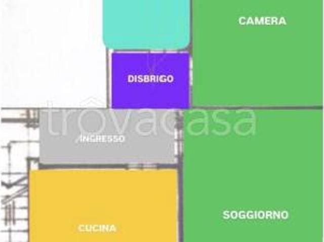 Affittasi bilocale a Trento via Centochiavi, Solteri