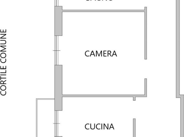 Affittasi monolocale a Milano piazza Giuseppe Grandi 4, XXII Marzo