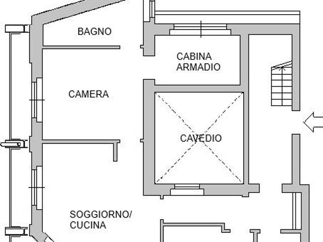 Affittasi trilocale a Milano via Tiraboschi 8, Porta Romana