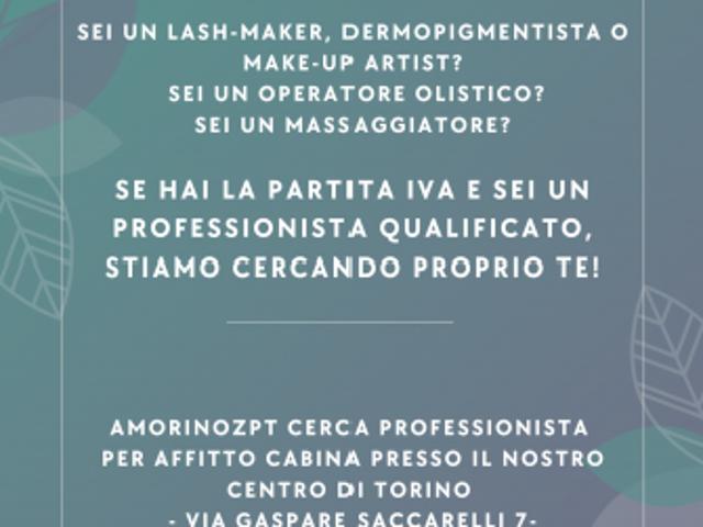 Affitto* Cabina per Massaggi e Trattamenti Olistici ed Estetici